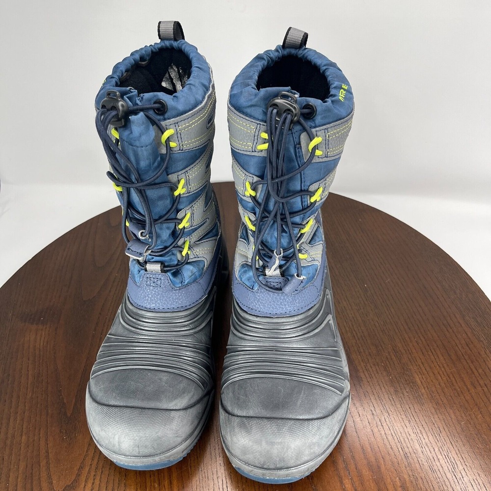 Merrell Quest Lite 3.0 Boots Big Kids 5M Blue Gray Waterproof Snow Shoe MK265031 - Picture 10 of 16